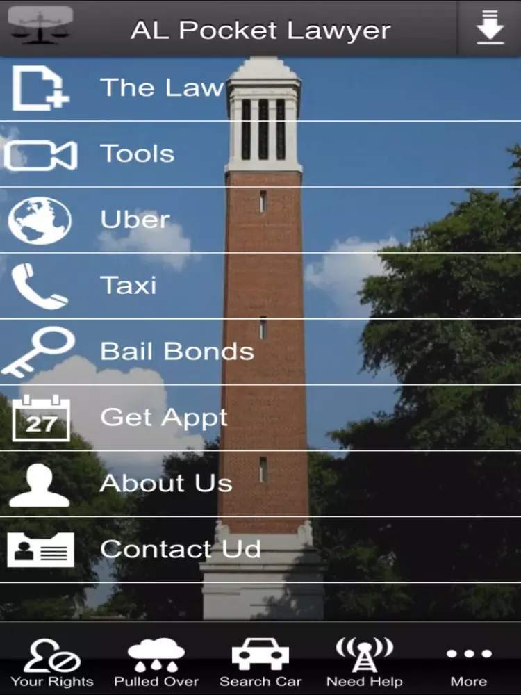 AL Pocket Lawyer iPad  스크린샷