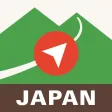 Japan Alps Hiking Map