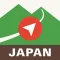Japan Alps Hiking Map