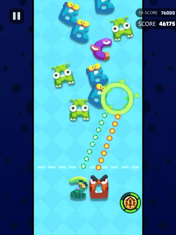Capturas de pantalla de Alphabet Blast-Survival War iPad 