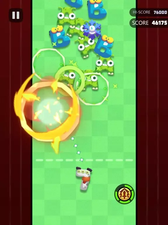 Capturas de pantalla de Alphabet Blast-Survival War iPad 