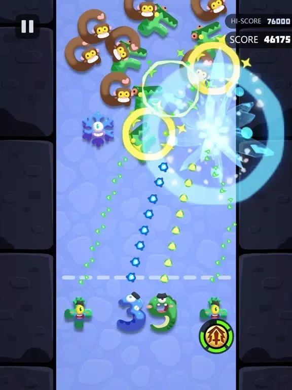Capturas de pantalla de Alphabet Blast-Survival War iPad 