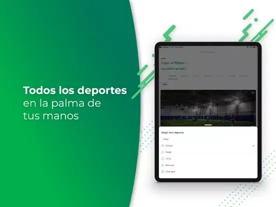 Alquila Tu Cancha iPad  Ekran Görüntüleri