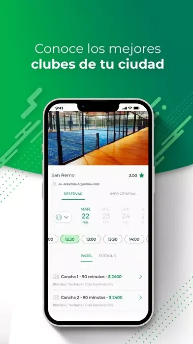 Alquila Tu Cancha Ekran Görüntüleri