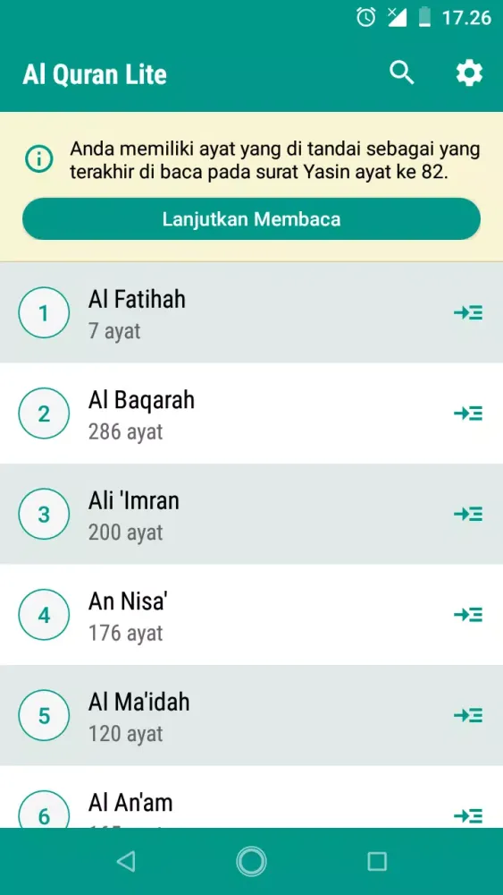 Al QuranKu Lite Screenshots
