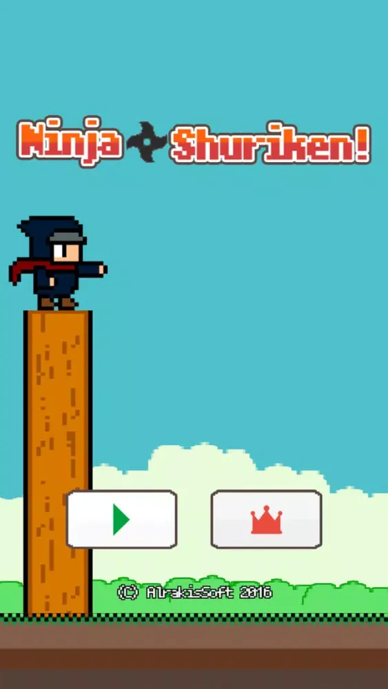 Tangkapan layar Ninja Shuriken!