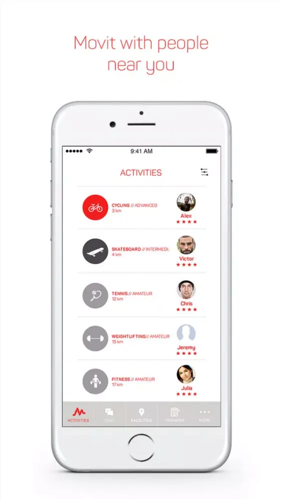 Movit - Sports and people স্ক্রিনশট