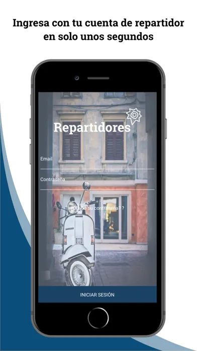 Repartidores App Ekran Görüntüleri
