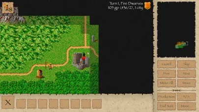 Capturas de tela do Warlords Classic Strategy