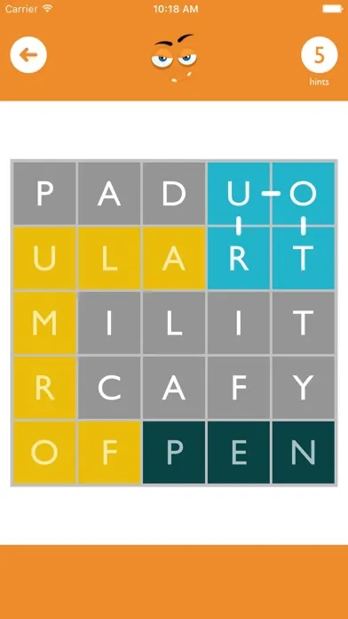 Fillwords - find hidden words Screenshots