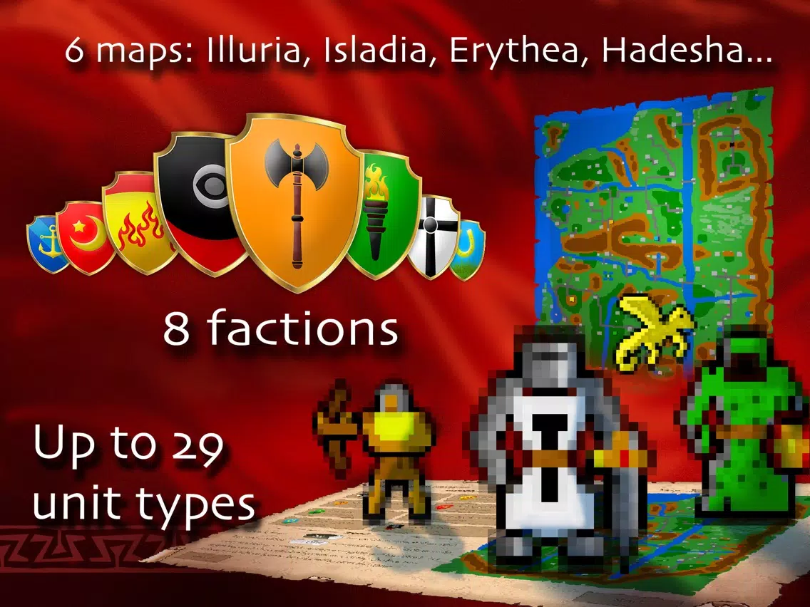 Captures d'écran de Warlords Classic LITE - official port from Mac/PC/Amiga iPad 