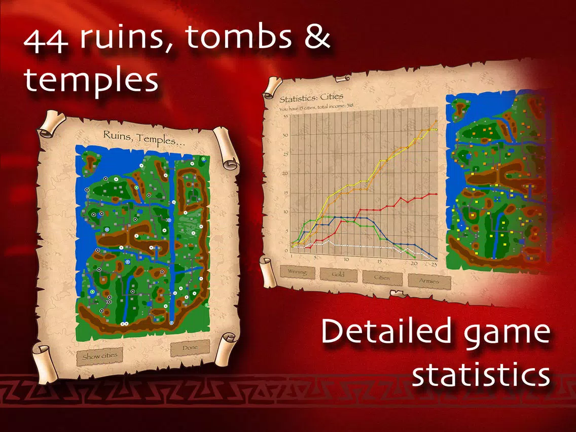 Captures d'écran de Warlords Classic LITE - official port from Mac/PC/Amiga iPad 
