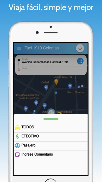 Zrzuty ekranu Taxi 1919 Uruguay a un click