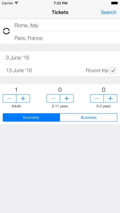 Screenshot di Cheap Airline Tickets Finder