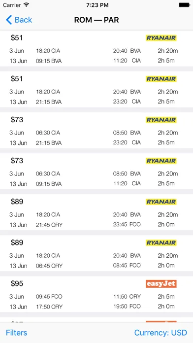 Screenshot di Cheap Airline Tickets Finder