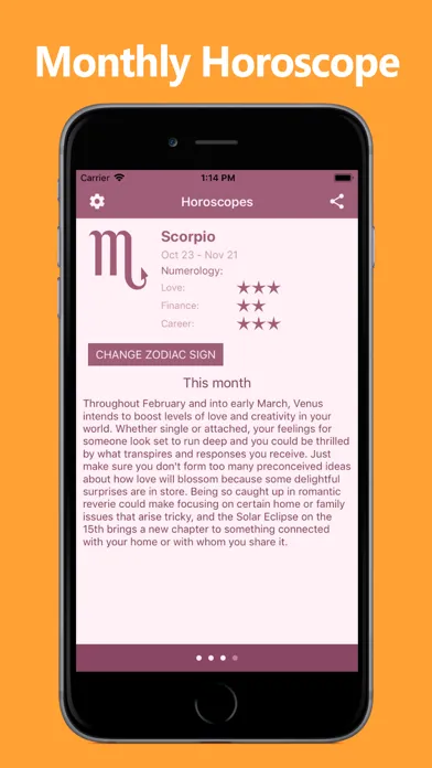Daily Horoscope 2023 + Screenshots
