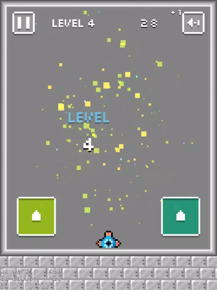 Capturas de tela do Pixel Face Rush - Shoot the stupid faces iPad 