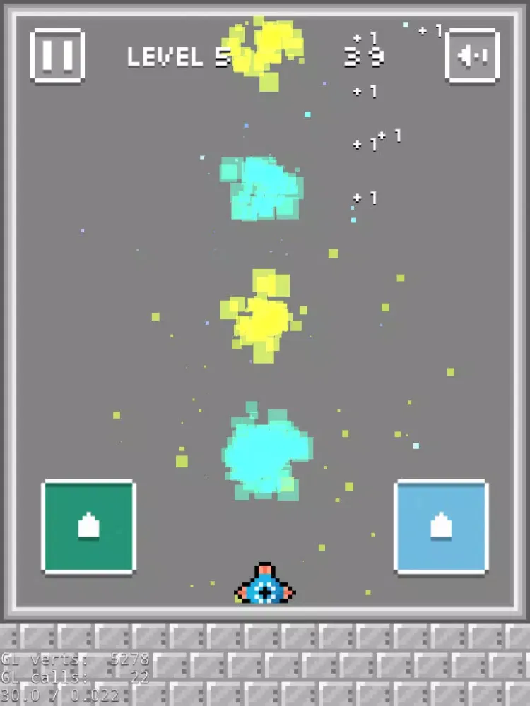Capturas de tela do Pixel Face Rush - Shoot the stupid faces iPad 