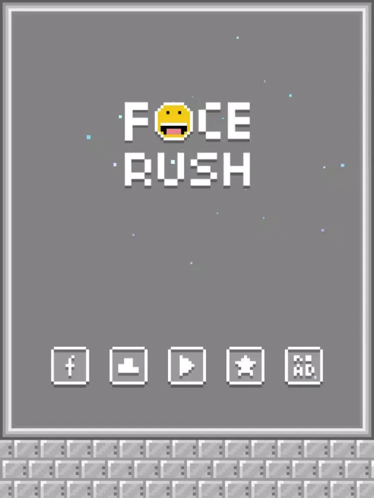 Capturas de tela do Pixel Face Rush - Shoot the stupid faces iPad 