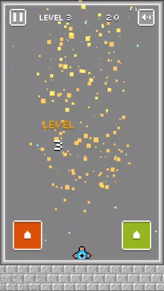 Capturas de tela do Pixel Face Rush - Shoot the stupid faces