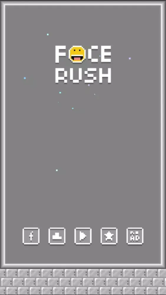 Capturas de tela do Pixel Face Rush - Shoot the stupid faces