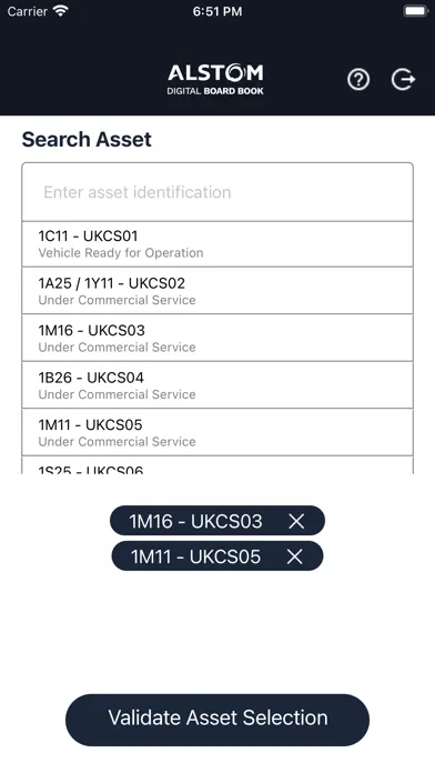 Alstom DBB Screenshots