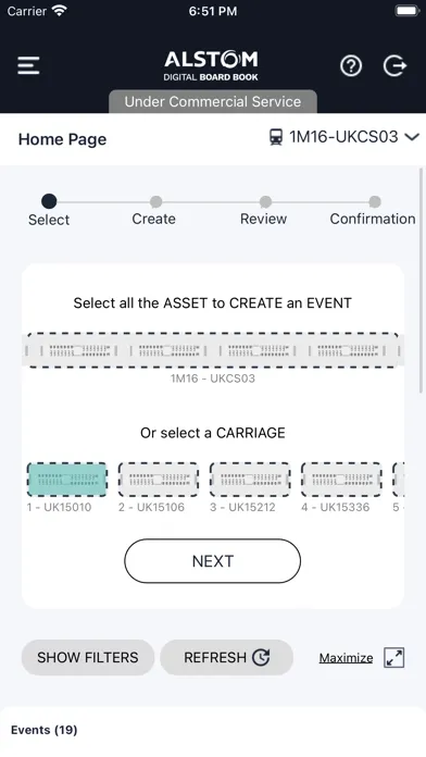 Alstom DBB Screenshots