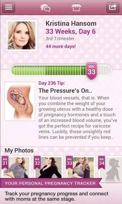BabyBump Pro Screenshots