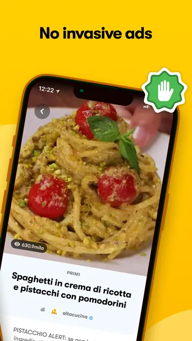 Al.ta Cucina: social recipes! Ekran Görüntüleri