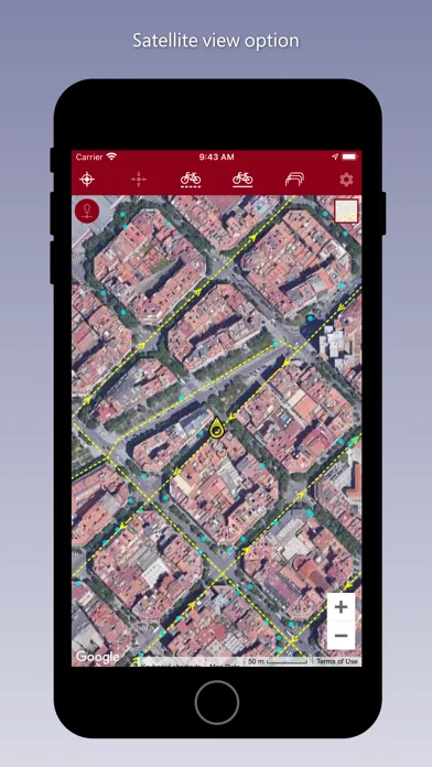 Bike Paths Barcelona स्क्रीनशॉट