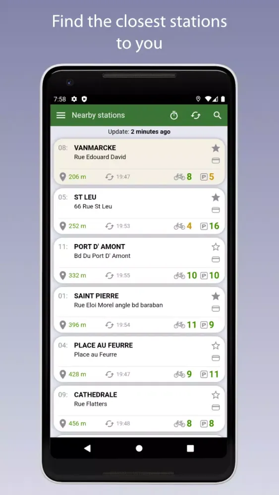 Amiens Vélo Screenshots