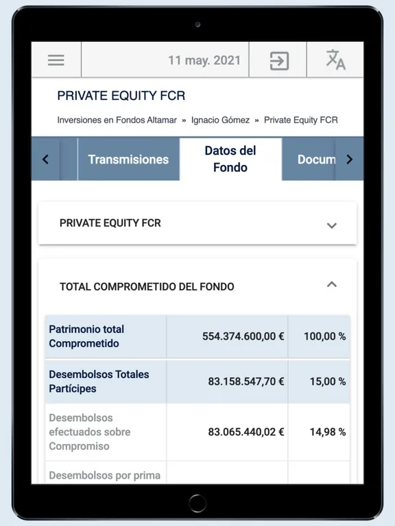 AltamarCAM Partners iPad  Screenshots