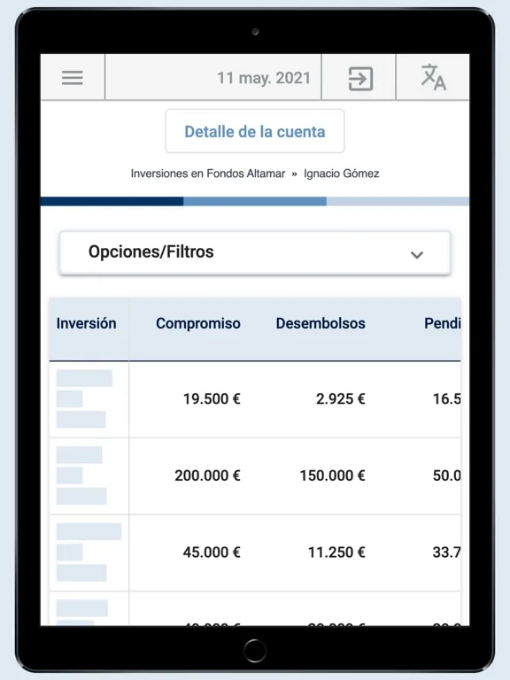 AltamarCAM Partners iPad  Screenshots