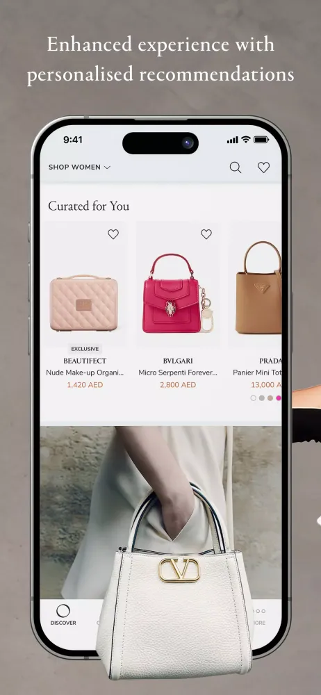 OUNASS Luxury Online Shopping Screenshots