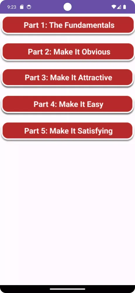 Atomic habits summary Screenshots