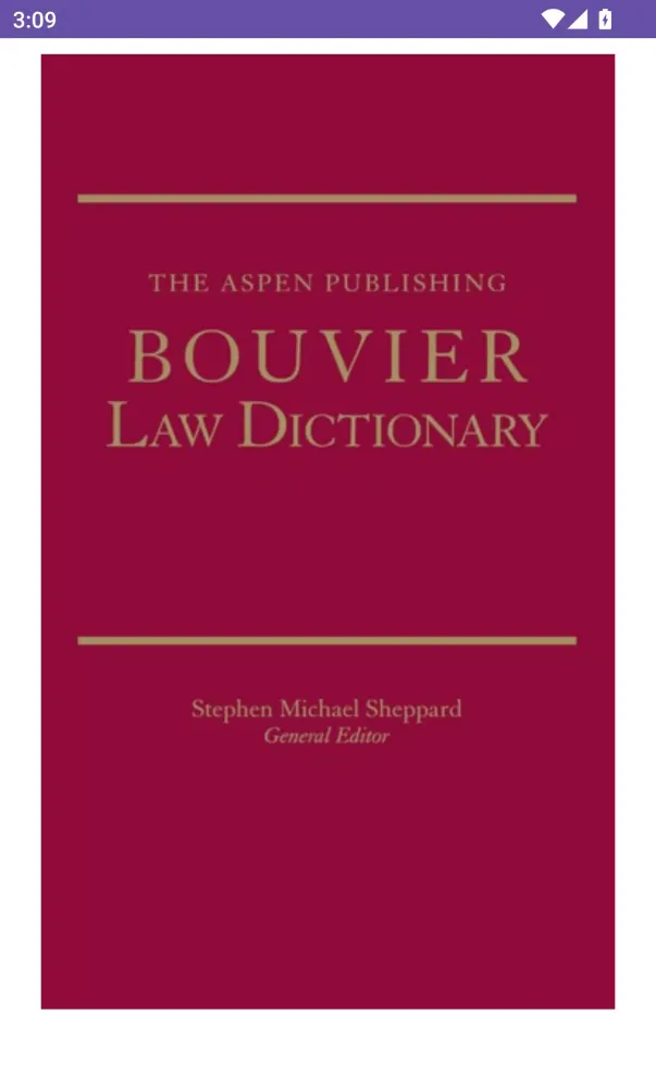 ภาพหน้าจอของ Bouvier Law Dictionary Offline