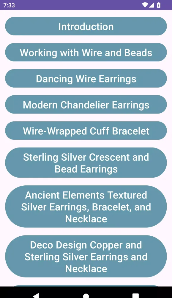 DIY Jewelry Making App Offline Screenshots