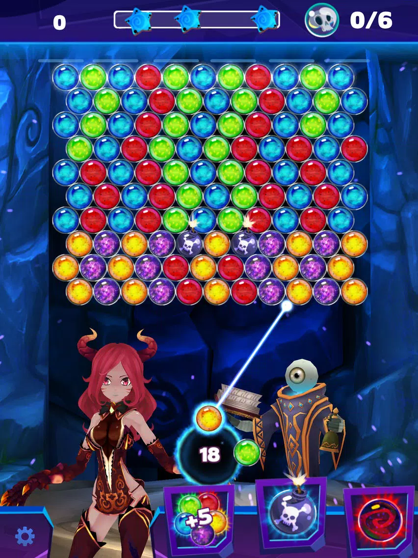 ภาพหน้าจอของ Purgatory Inc: Bubble Shooter iPad 