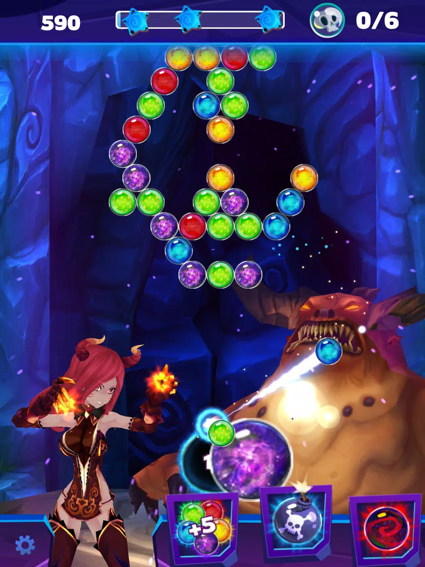 ภาพหน้าจอของ Purgatory Inc: Bubble Shooter iPad 