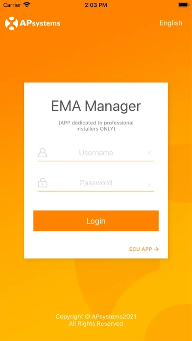 Capturas de pantalla de EMA Manager
