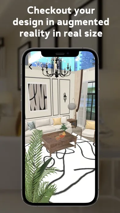 Capturas de tela do ARHome - Home Design