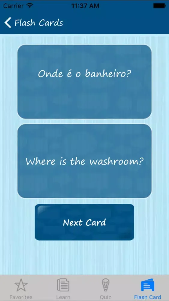 Learn Portuguese Quickly Pro应用截图
