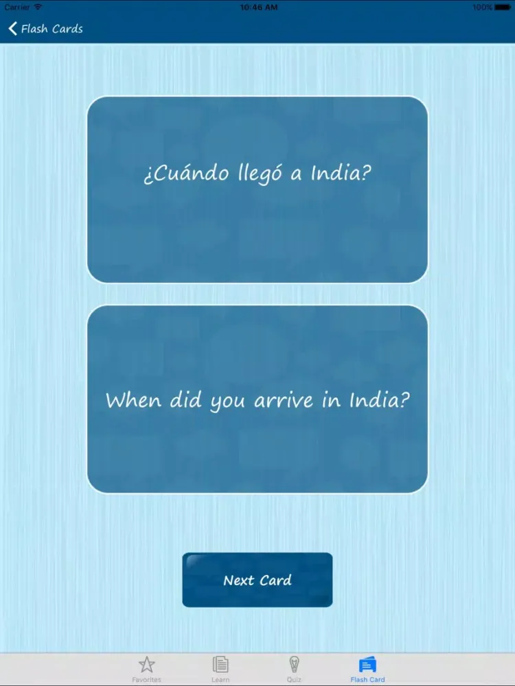 Capturas de pantalla de Learn Spanish Quickly Pro iPad 