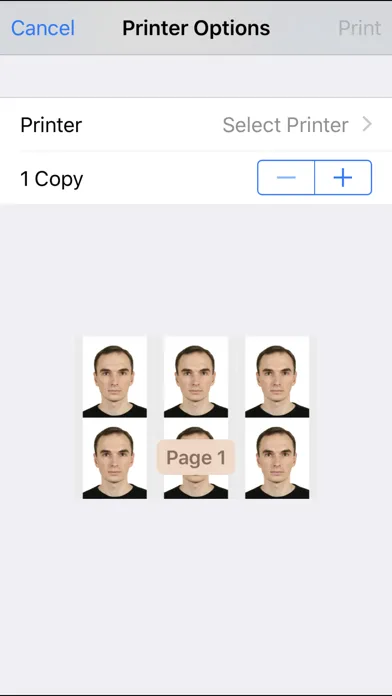 Passport Photo स्क्रीनशॉट