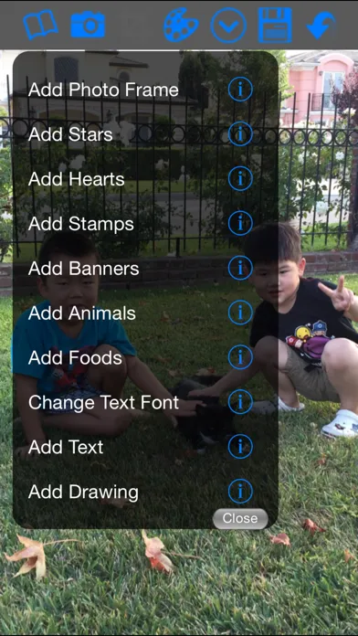 ภาพหน้าจอของ Photo Sticker