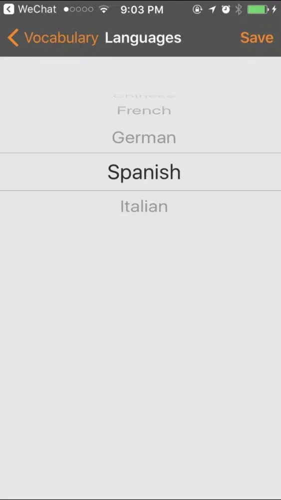Captures d'écran de Pocket Vocabulary