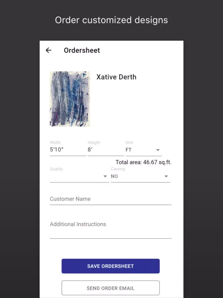 Zrzuty ekranu Rug for Me iPad 