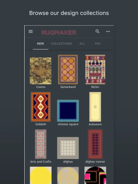 Zrzuty ekranu Rug Maker iPad 