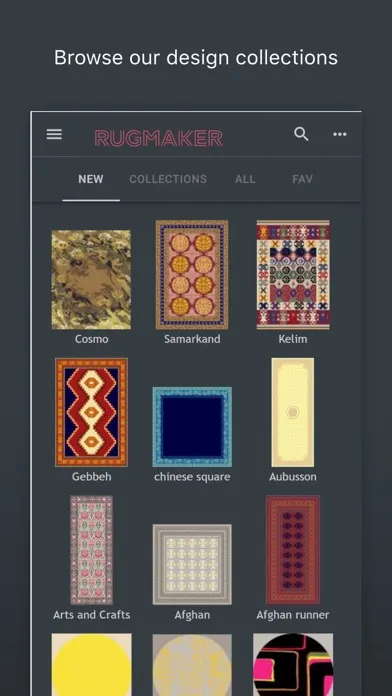 Zrzuty ekranu Rug Maker