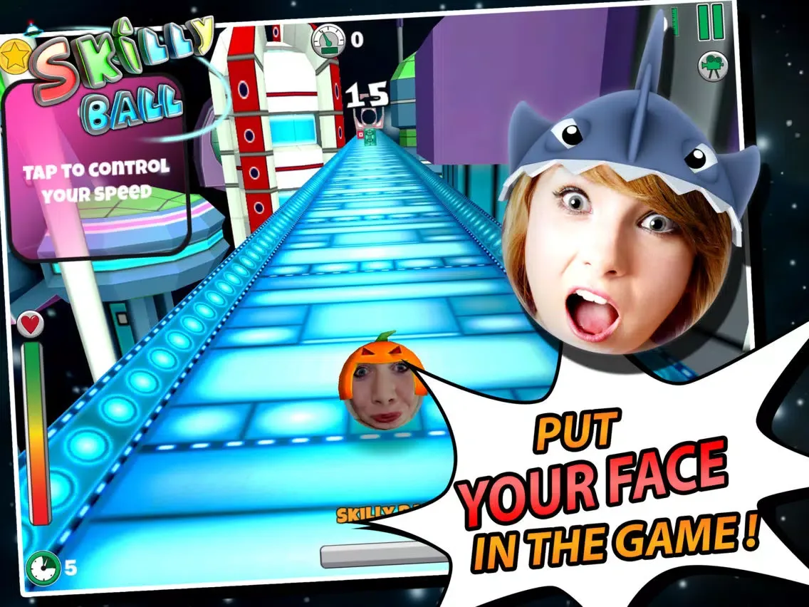 صور Skilly Ball - Endless Runner Roller iPad 